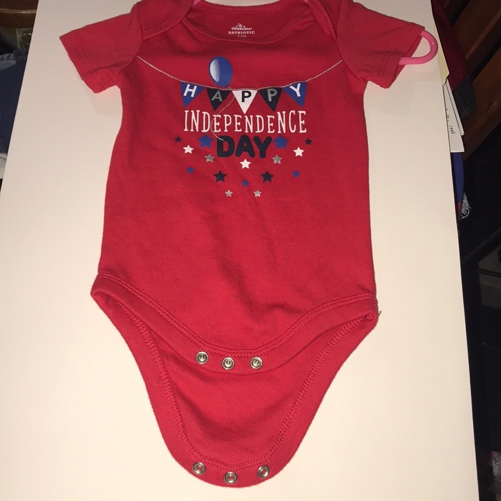 Infant’s Unisex Patriotic Onesie
